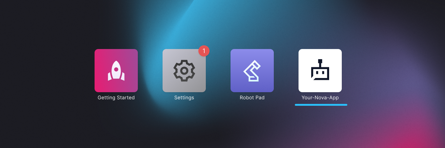 Your first NOVA Application