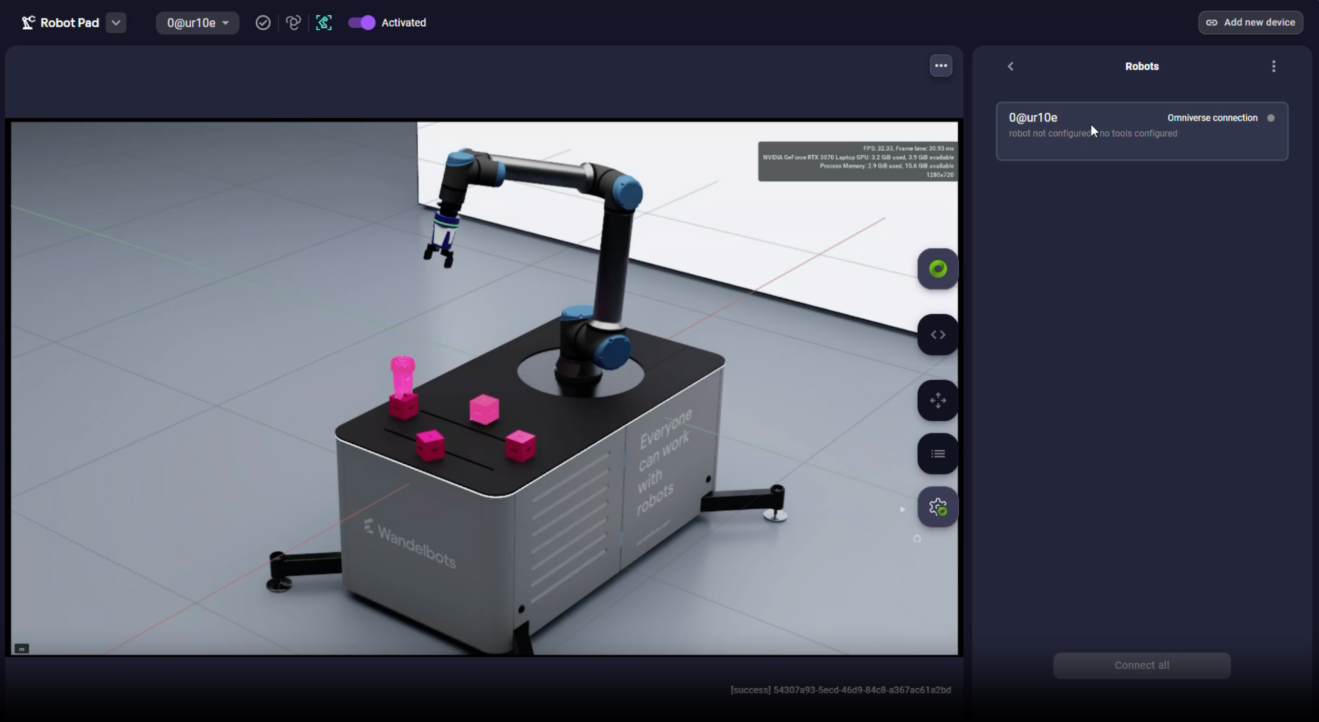 AI assistant a.r.c. in Robot Pad
